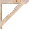 Ekena Millwork Traditional Slat Smooth Outlooker, Douglas Fir, 5 1/2"W x 28"D x 28"H OUT06X28X28TRA06SDF - alternate 4